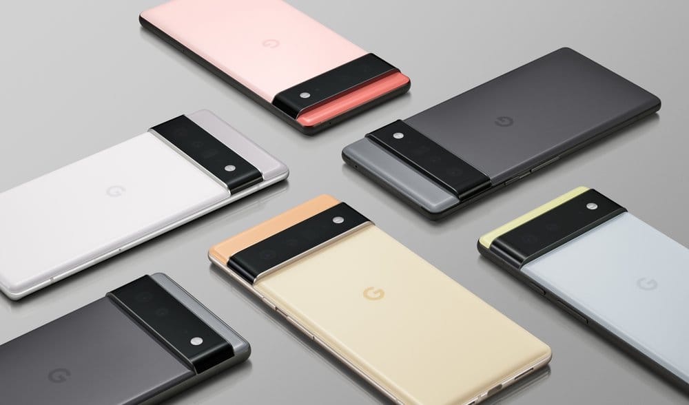 Pixel6シリーズの各色
