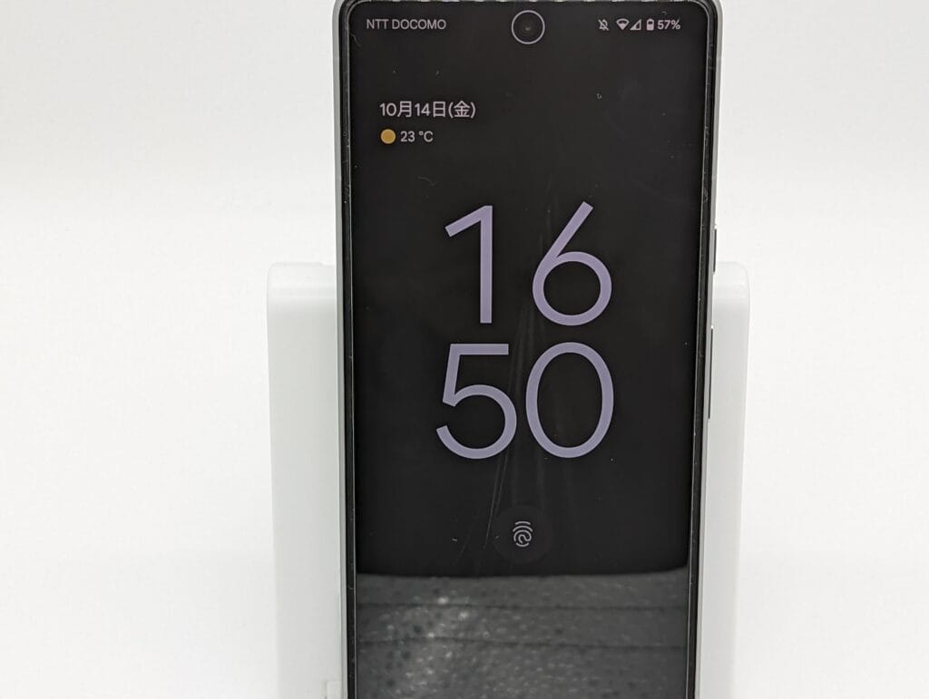 Pixel 7のロック画面